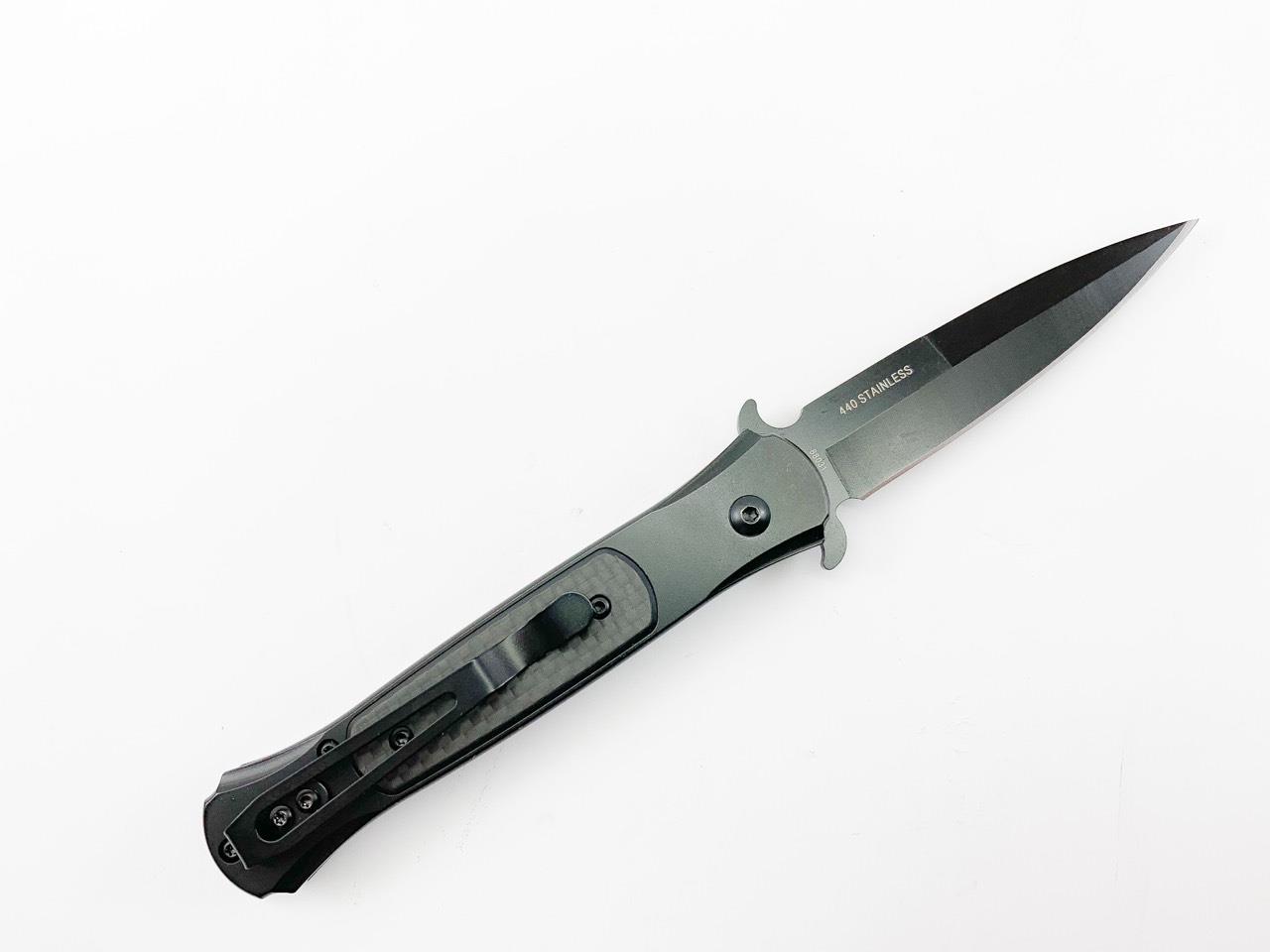 Сгъваем автоматичен нож Knife BlackField Carbon