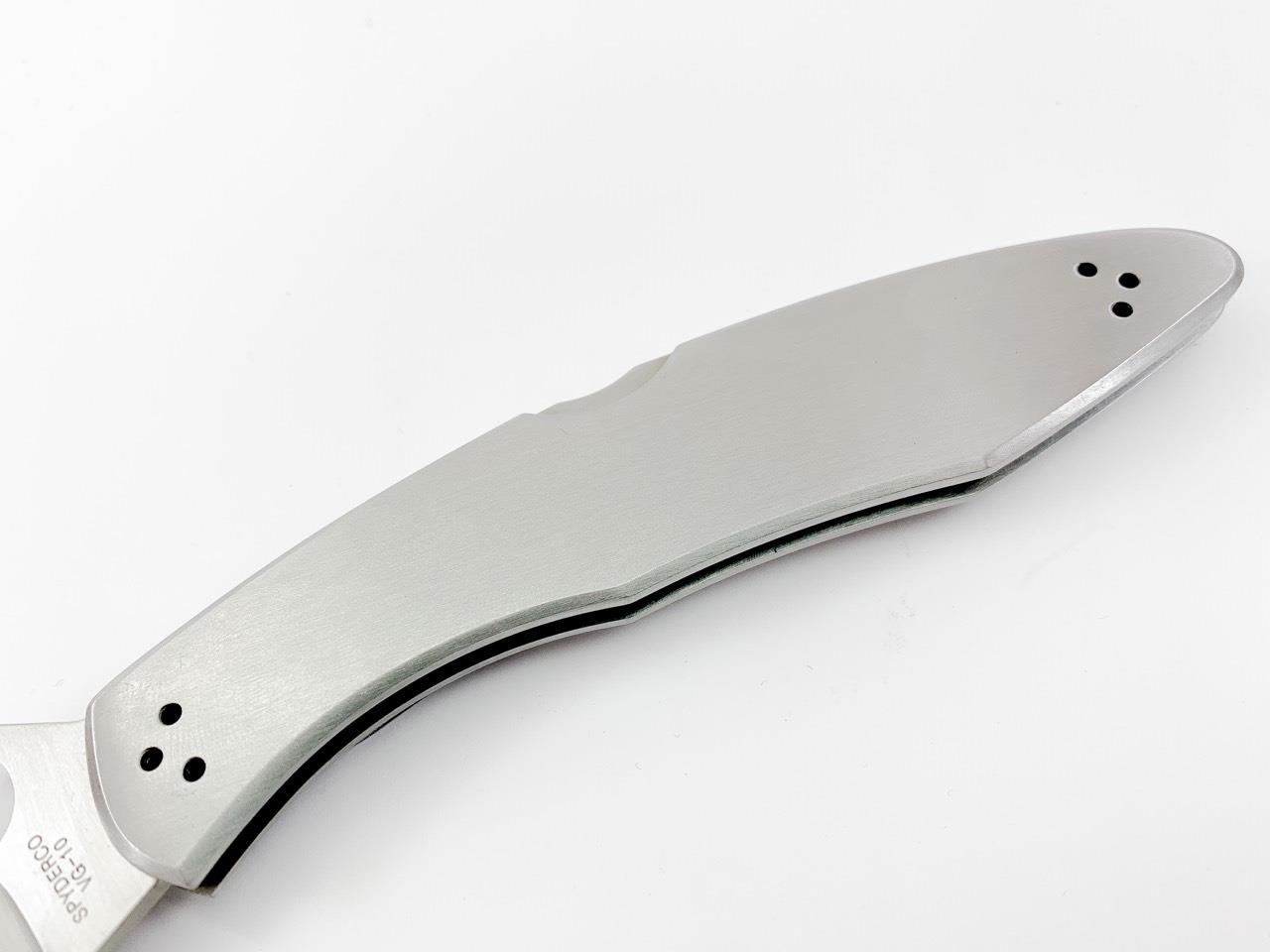 Spyderco Police 3 C07S сгъваем изцяло метален здрав нож гладко острие