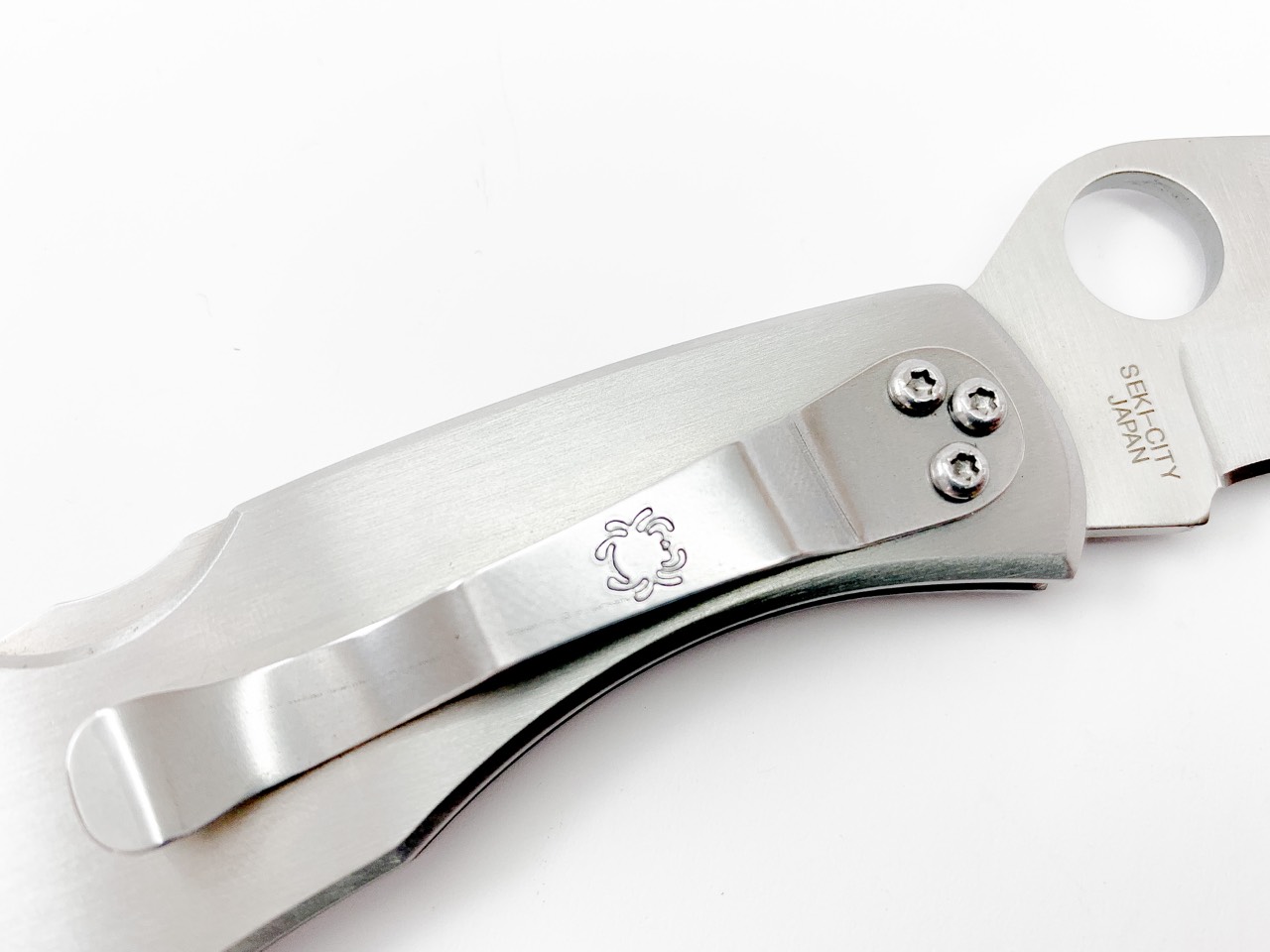 Spyderco Police 3 C07S сгъваем изцяло метален здрав нож гладко острие