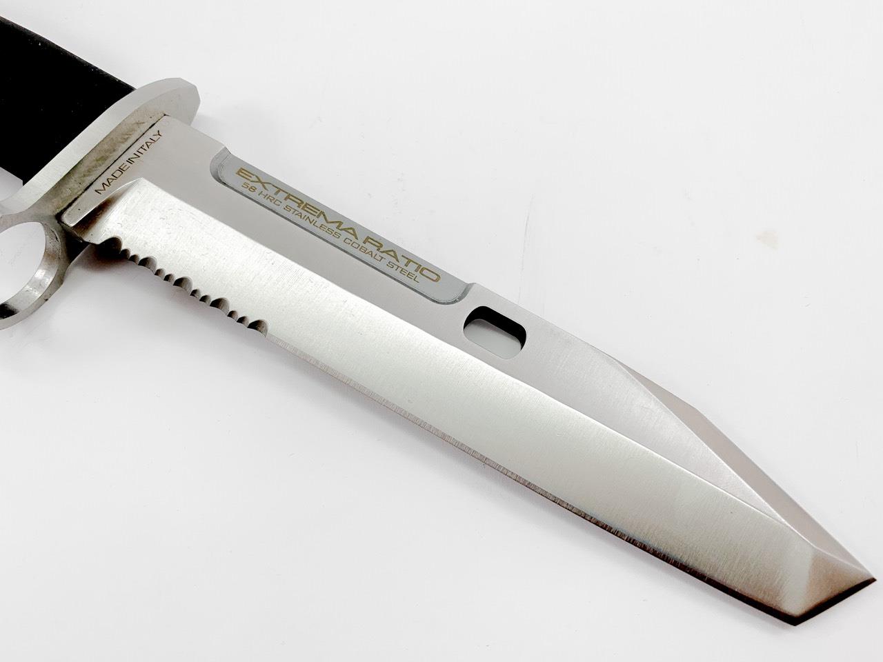 Ловен нож Extrema Ratio Fulcrum Bayonet 6.69" N690 white Tanto Combo Blade
