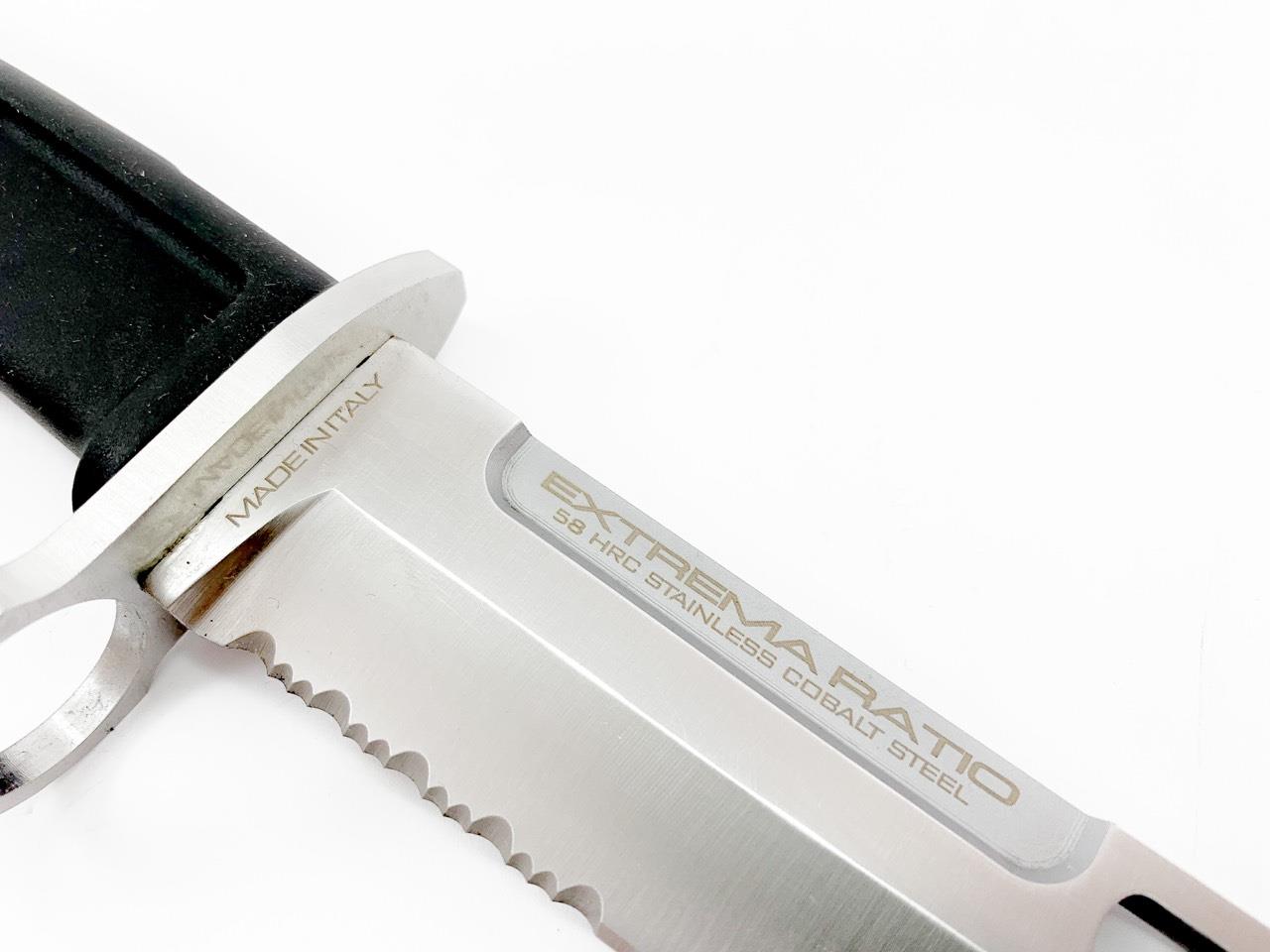 Ловен нож Extrema Ratio Fulcrum Bayonet 6.69" N690 white Tanto Combo Blade