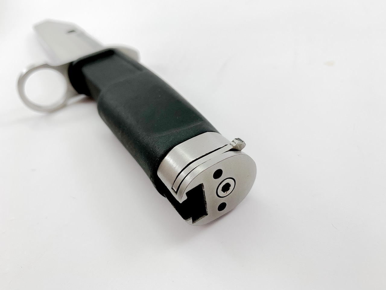 Ловен нож Extrema Ratio Fulcrum Bayonet 6.69" N690 white Tanto Combo Blade
