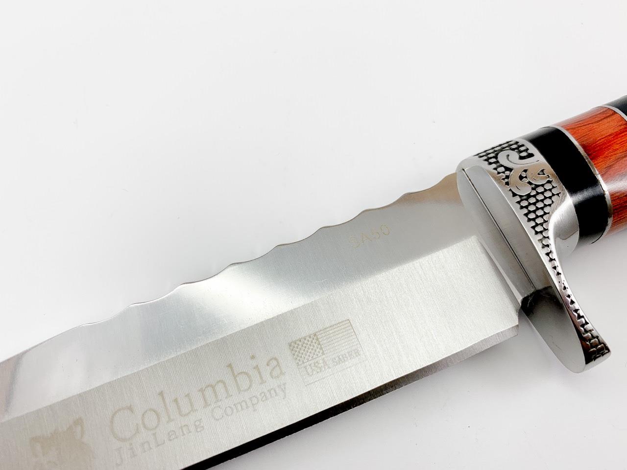 Ловен нож от масивна закалена стомана - Columbia SA50