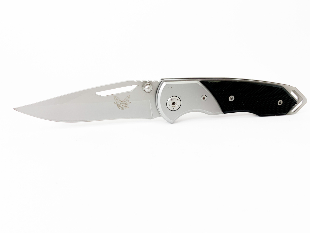 Benchmade knife остър с иноксово острие сгъваем джобен нож с клипс