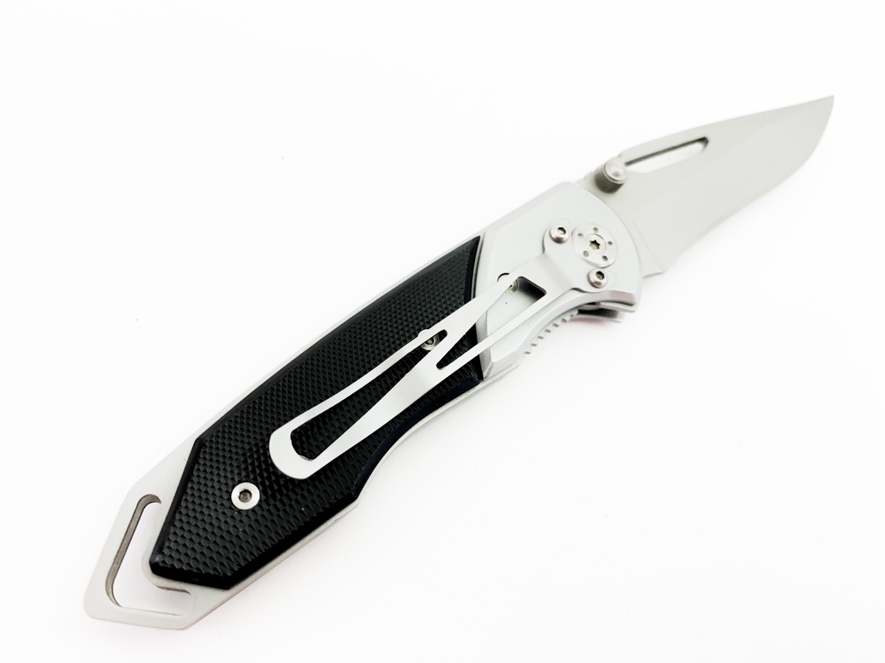 Benchmade knife остър с иноксово острие сгъваем джобен нож с клипс