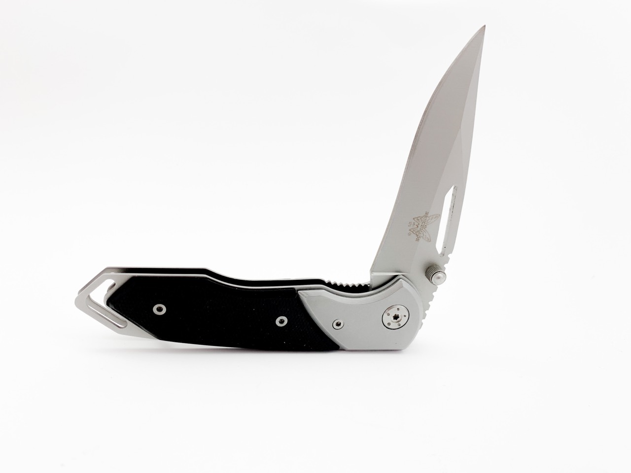 Benchmade knife остър с иноксово острие сгъваем джобен нож с клипс