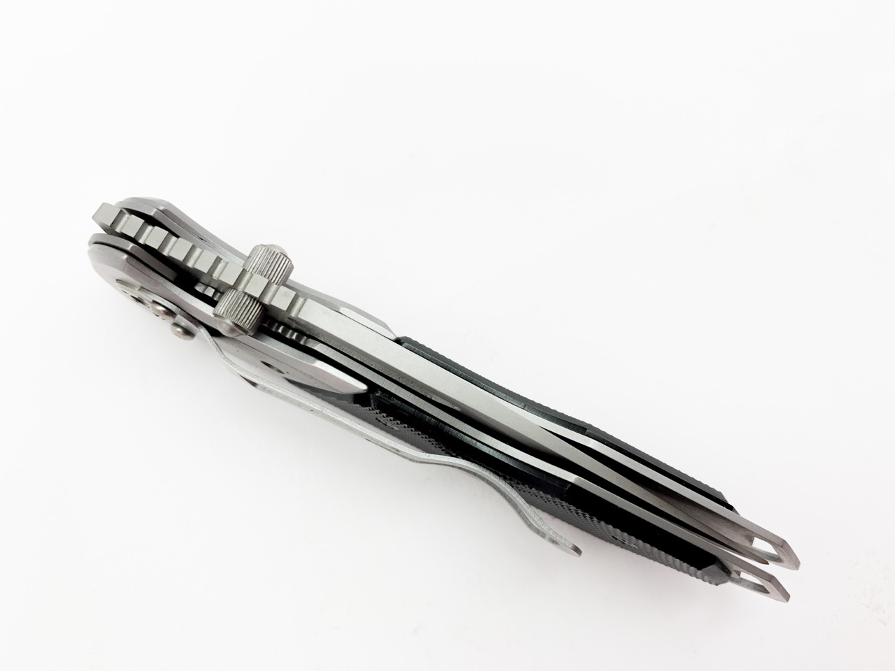 Benchmade knife остър с иноксово острие сгъваем джобен нож с клипс