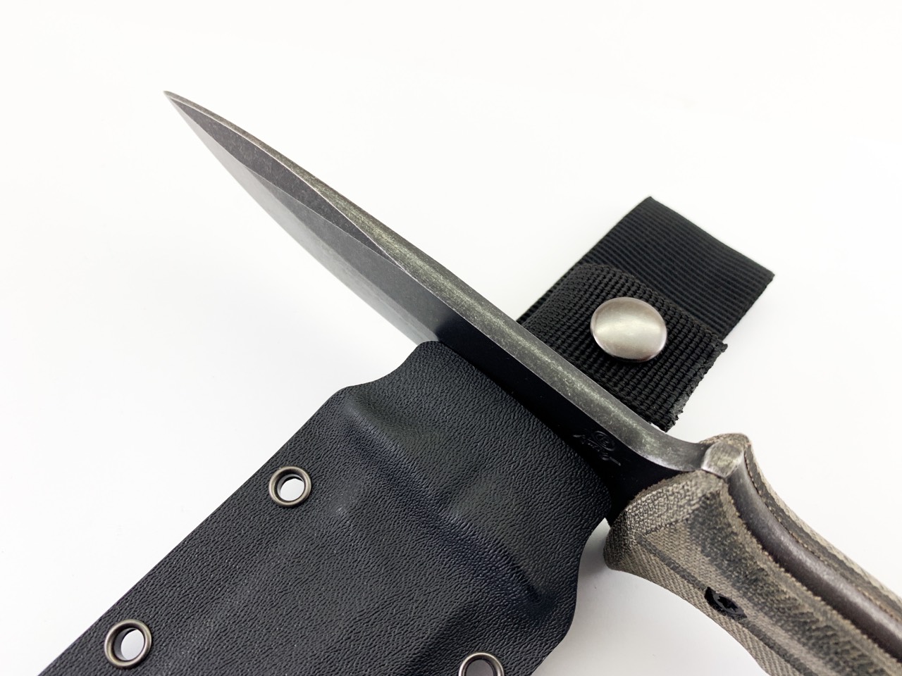 Ловен нож от масивна закалена стомана-AUS-10A G10 дръжка knife for army