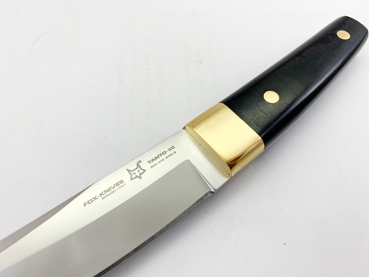 Ловен нож масивен фултанг,Fox Knives Colt Samurai Tanto Fixed Blade Knife 632
