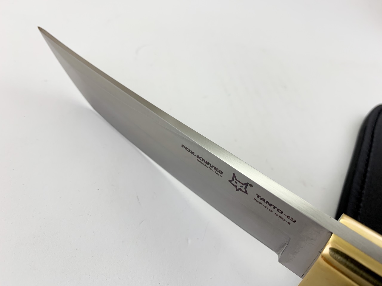 Ловен нож масивен фултанг,Fox Knives Colt Samurai Tanto Fixed Blade Knife 632