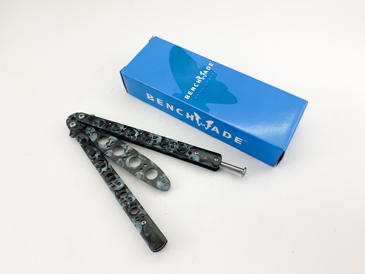 Benchmade butterfly knife тренировъчен нож пеперуда сивочерен - Zombie Killer