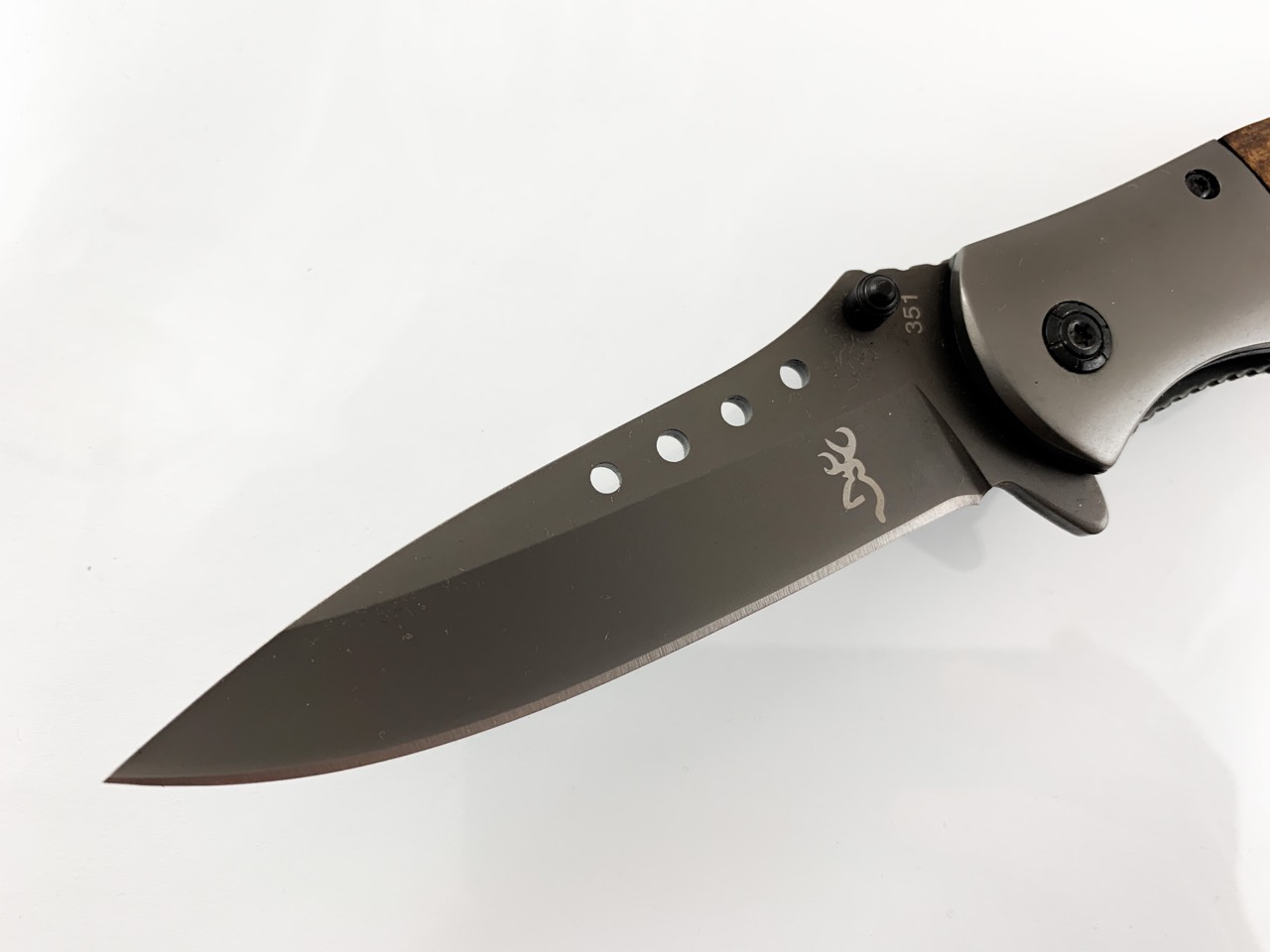 Сгъваем автоматичен нож Browning 351 с иноксово покритие