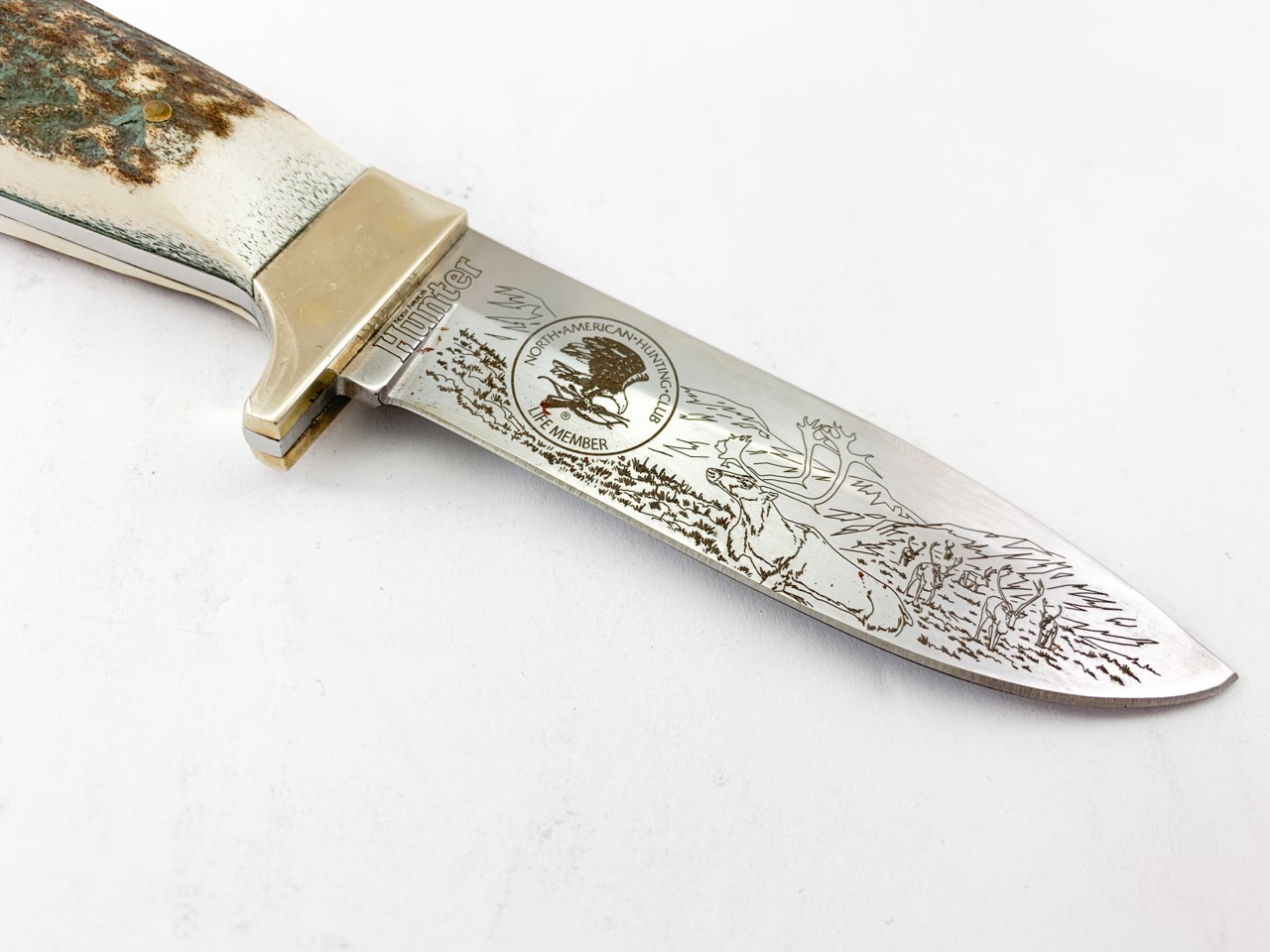 Ловен нож дръжка от еленов рог Browning Hunter Limited edition