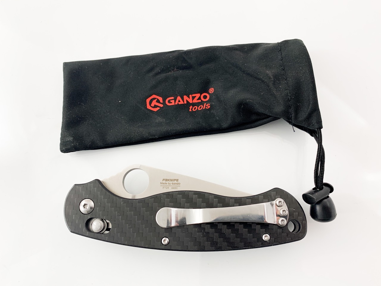 Ganzo F729 - 440C сгъваем автоматичен джобен нож с дръжка G10 Ganzo F729 - 440C сгъваем автоматичен джобен нож с дръжка G10