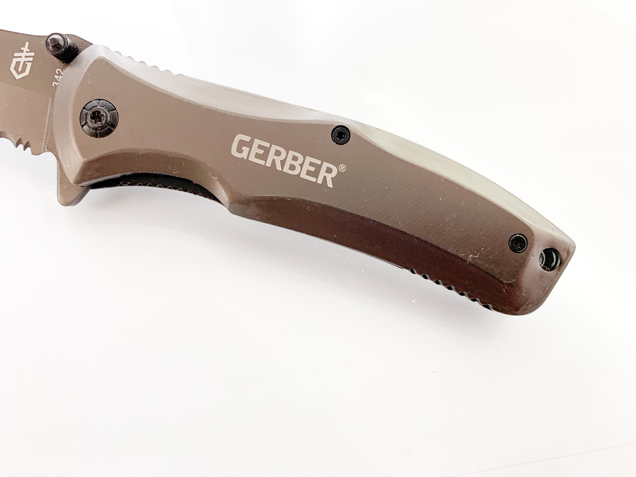 Сгъваем нож Bear Grylls Gerber 342 метален с иноксово покритие Tanto