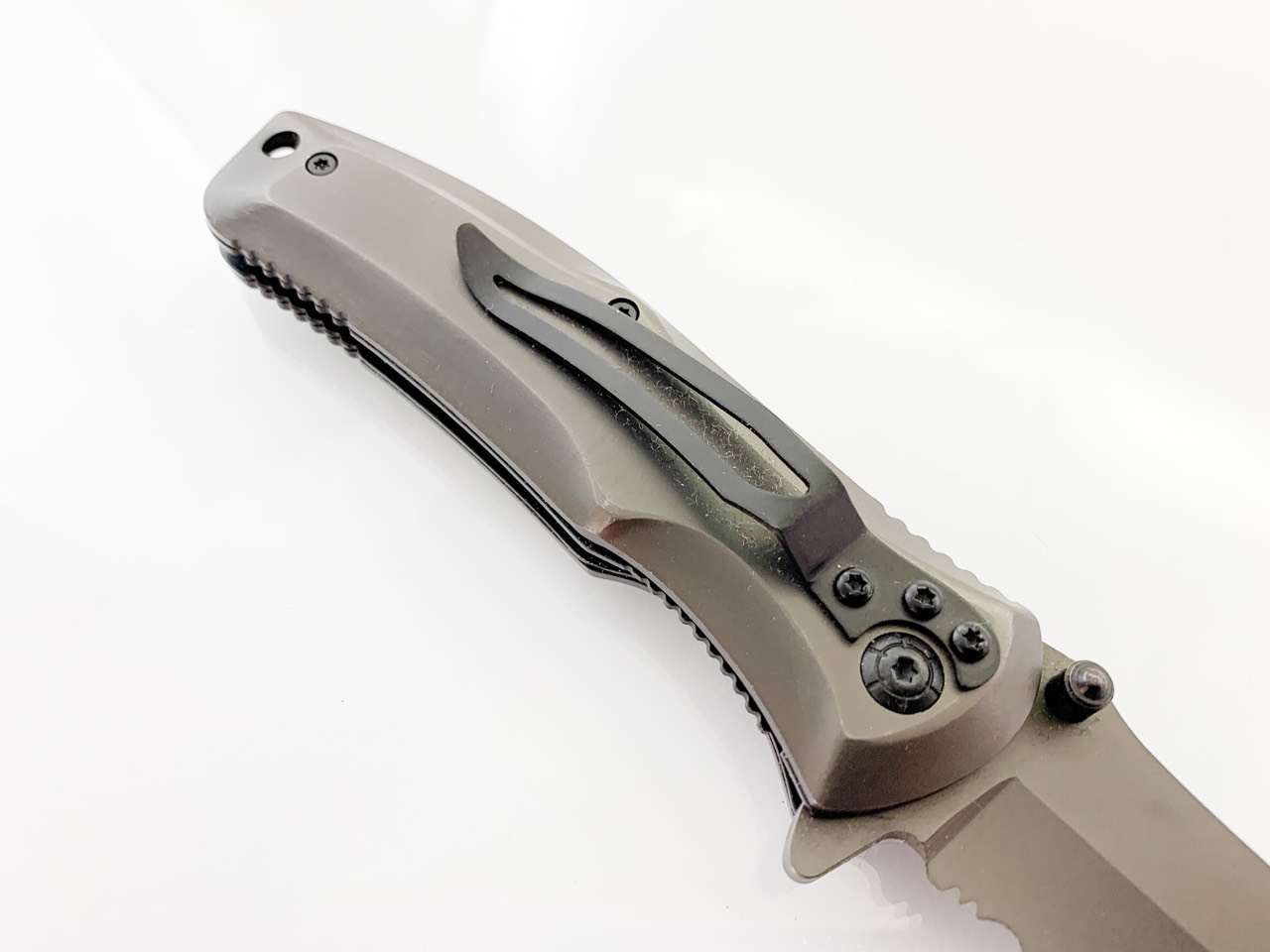 Сгъваем нож Bear Grylls Gerber 342 метален с иноксово покритие Tanto