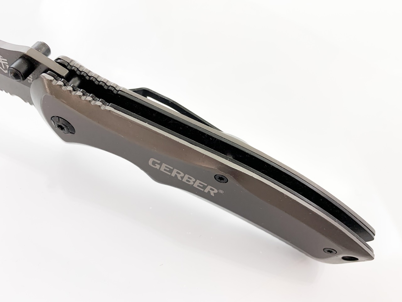 Сгъваем нож Bear Grylls Gerber 342 метален с иноксово покритие Tanto