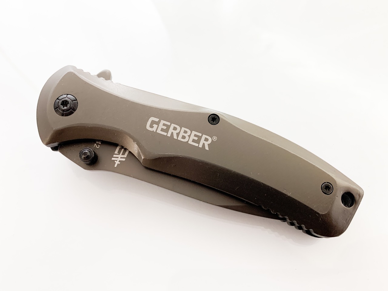 Сгъваем нож Bear Grylls Gerber 342 метален с иноксово покритие Tanto