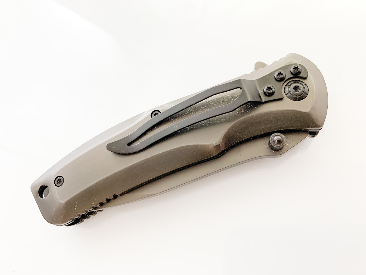 Сгъваем нож Bear Grylls Gerber 342 метален с иноксово покритие Tanto