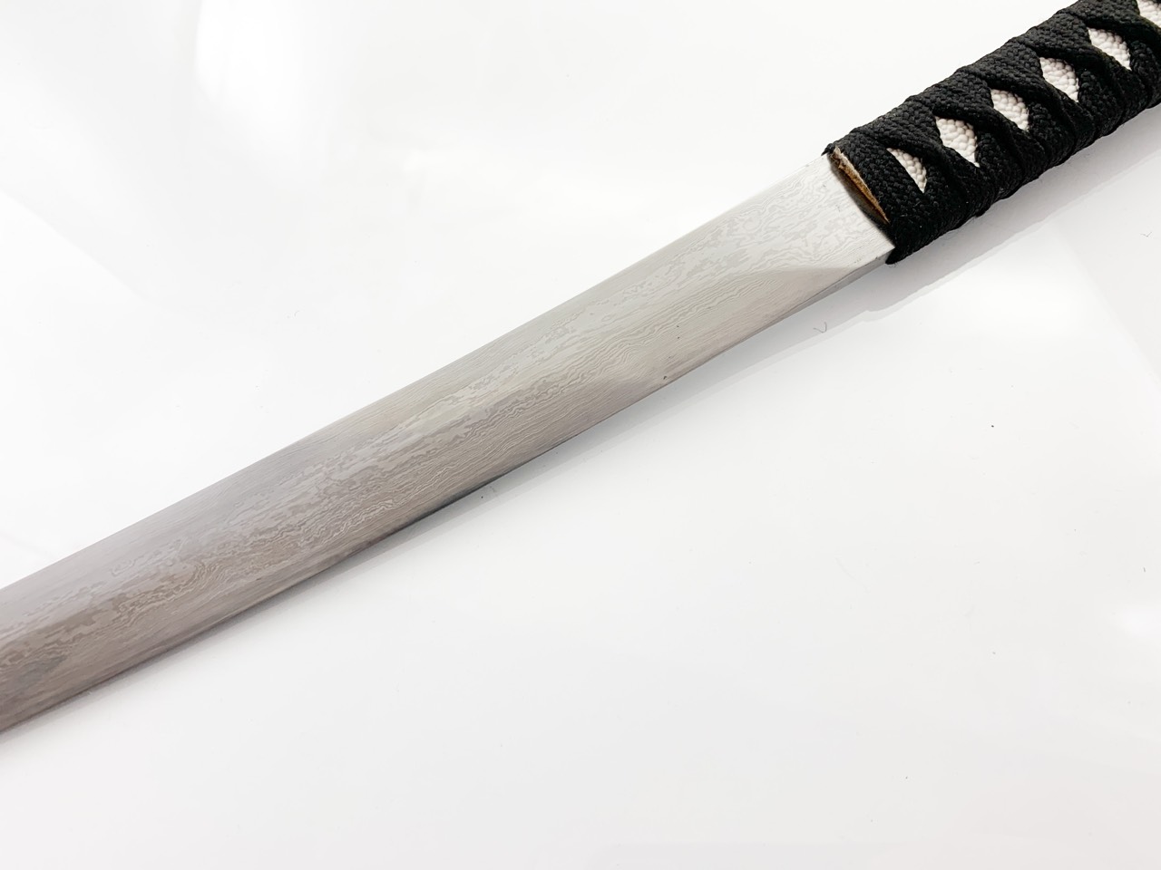Ръчно изкована катана къс меч от Стомана (High Carbon Steel)