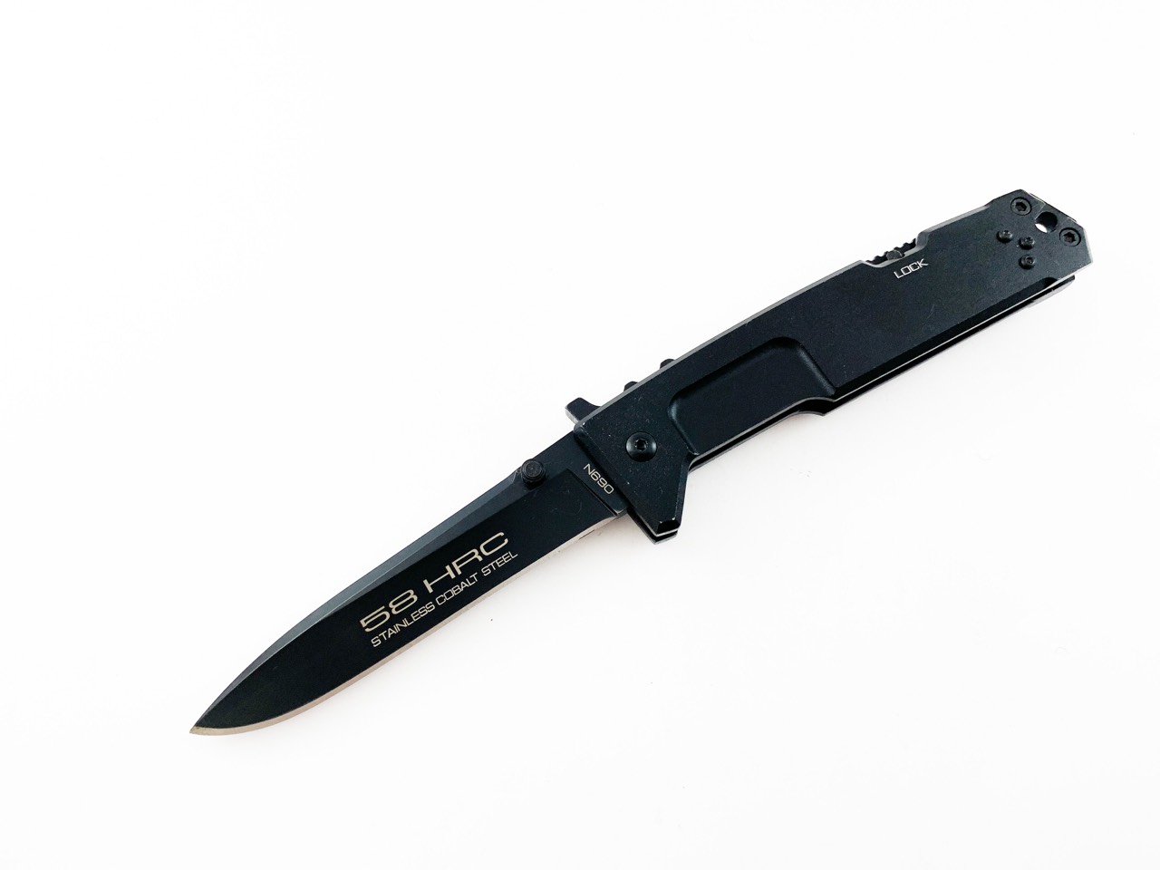 Extrema Ratio Nemesis Folder Black N690 Plain Blade Extrema Ratio Nemesis Folder Black N690 Plain Blade
