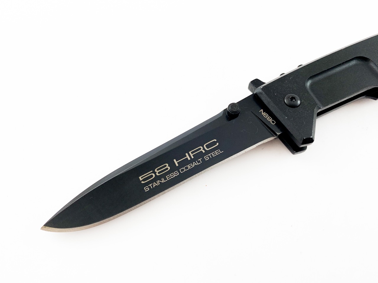 Extrema Ratio Nemesis Folder Black N690 Plain Blade Extrema Ratio Nemesis Folder Black N690 Plain Blade
