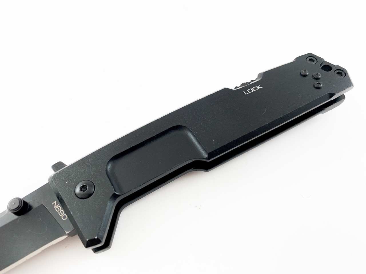 Extrema Ratio Nemesis Folder Black N690 Plain Blade Extrema Ratio Nemesis Folder Black N690 Plain Blade