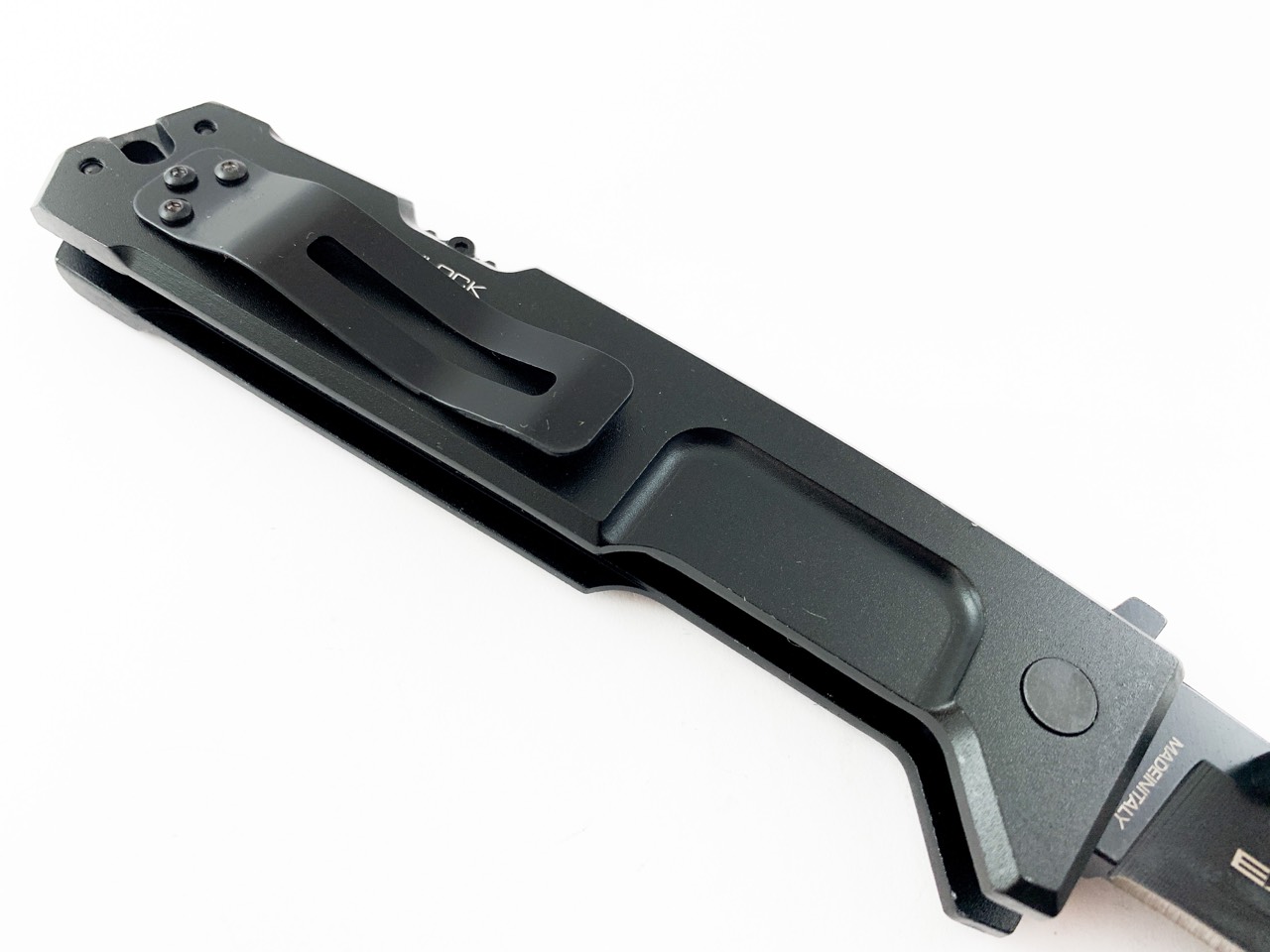 Extrema Ratio Nemesis Folder Black N690 Plain Blade Extrema Ratio Nemesis Folder Black N690 Plain Blade