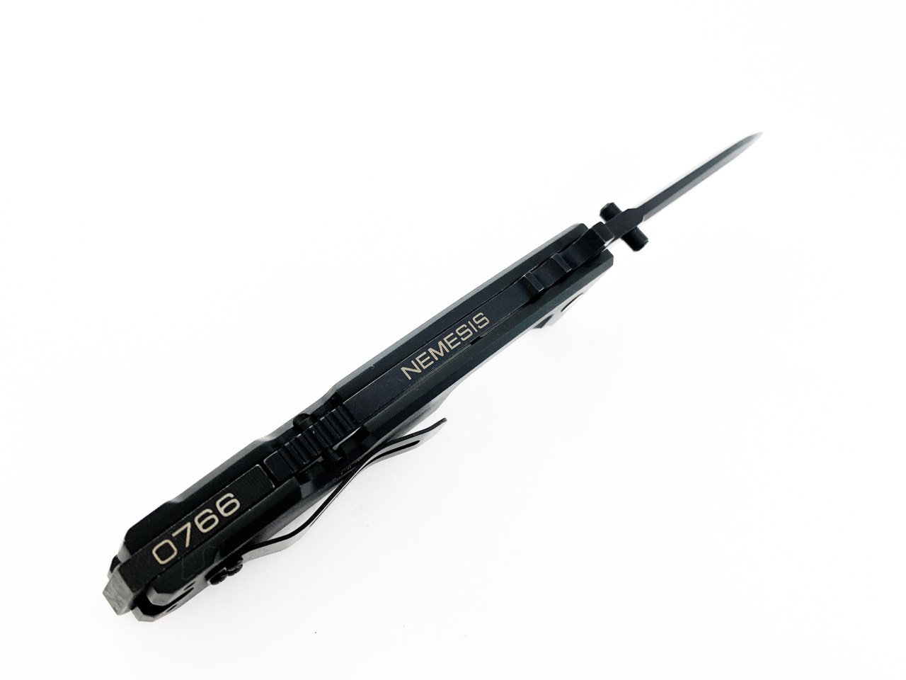 Extrema Ratio Nemesis Folder Black N690 Plain Blade Extrema Ratio Nemesis Folder Black N690 Plain Blade