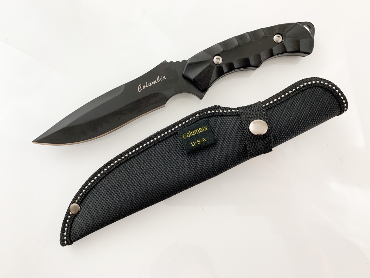 USA Columbia Hunting knife Ловен нож метален масивен за Америсканския пазар