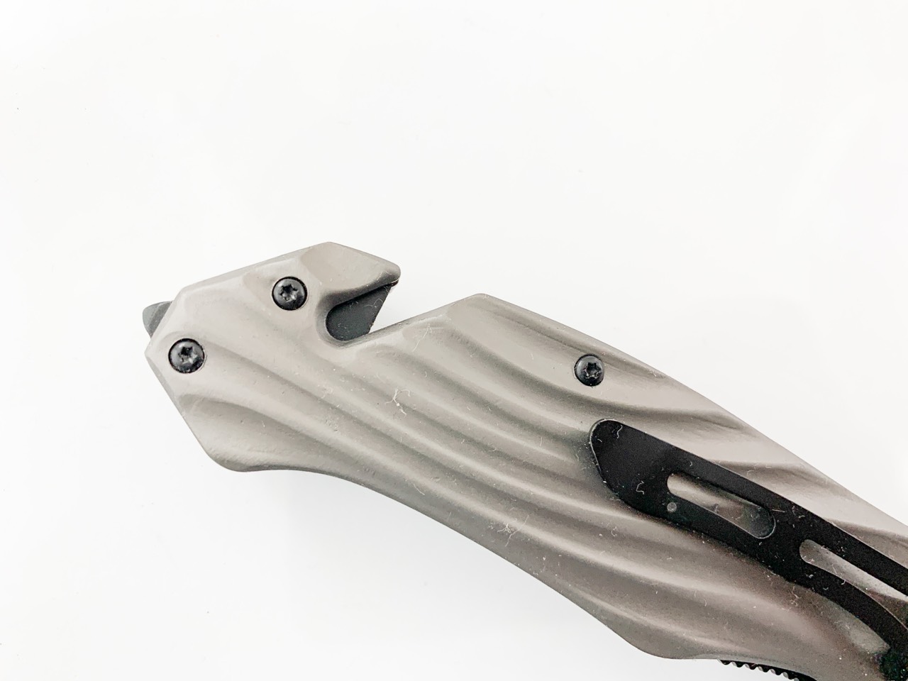 Сгъваем метален автоматичен нож стегнато отваряне с иноксово покритие Stride Knives B119