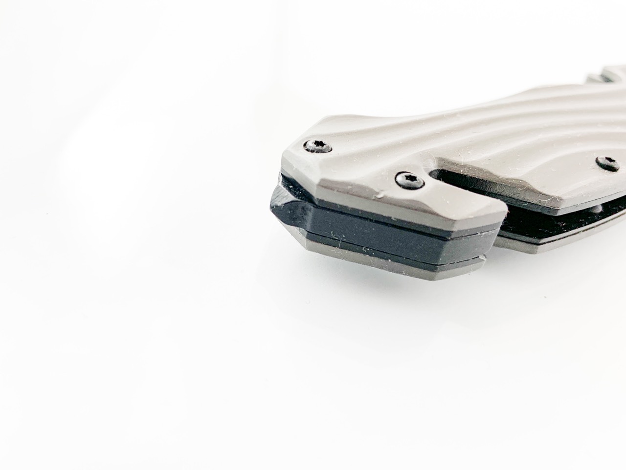Сгъваем метален автоматичен нож стегнато отваряне с иноксово покритие Stride Knives B119