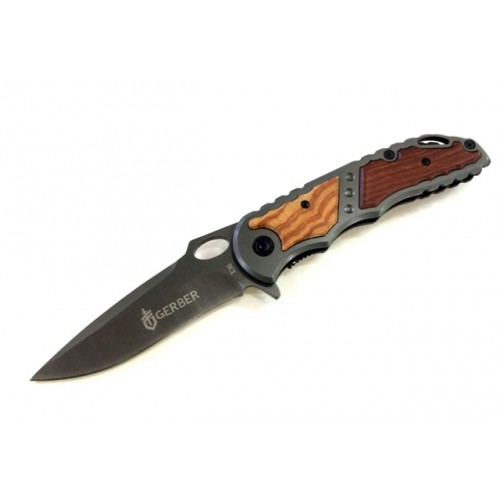 Сгъваем нож Gerber X36 с титаново сиво острие