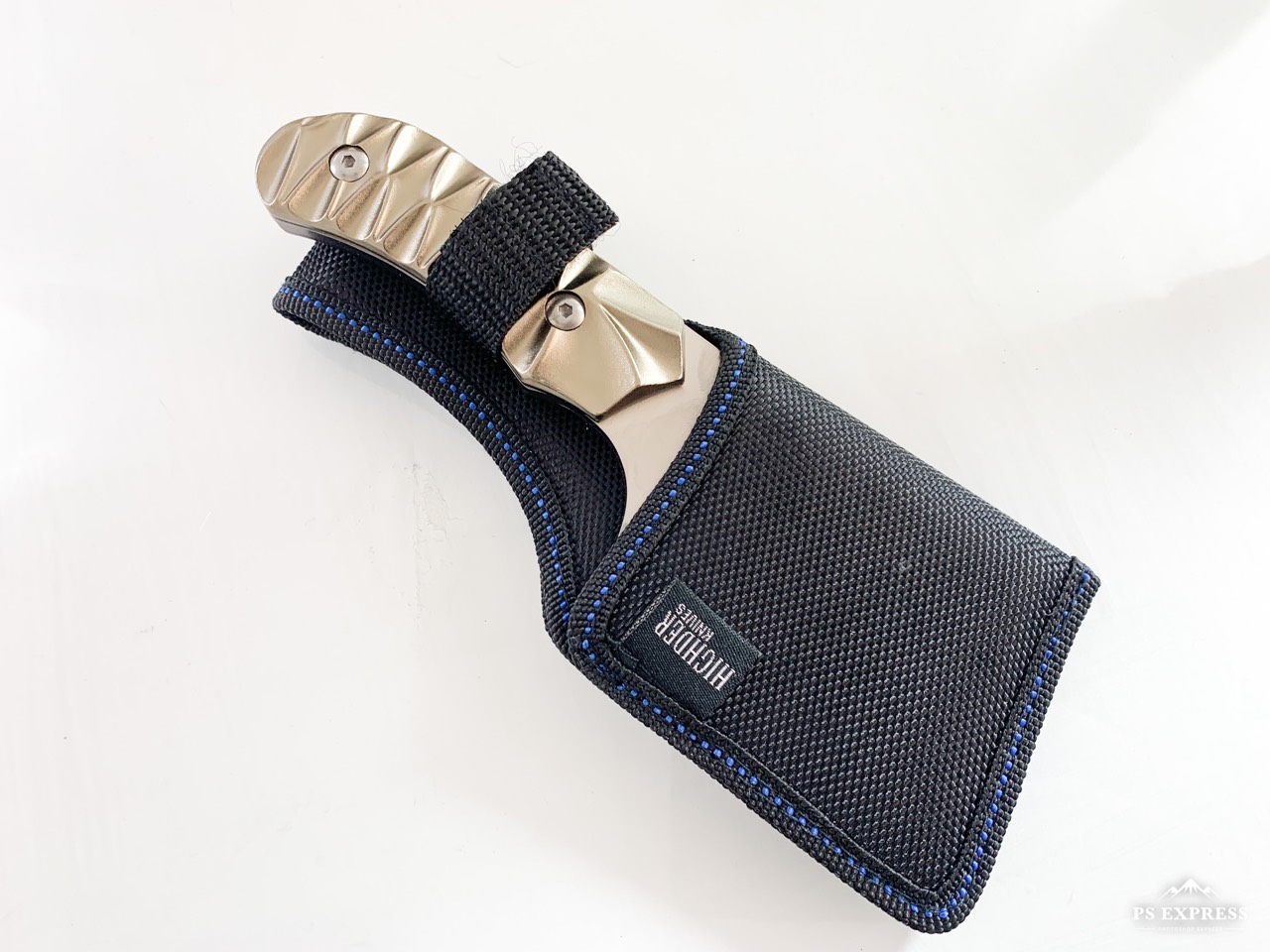 Тактическа малка руска брадвичка тип сатър с алуминиева дръжка Кемпинг Охота стал 65х13