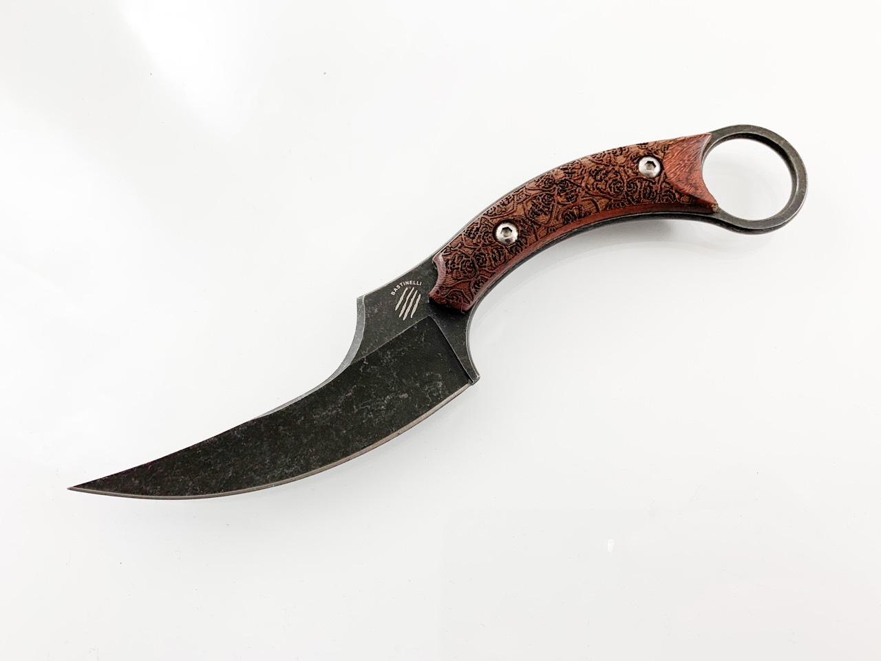 Карамбит нож Bastinelli Black Mako Fixed Karambit