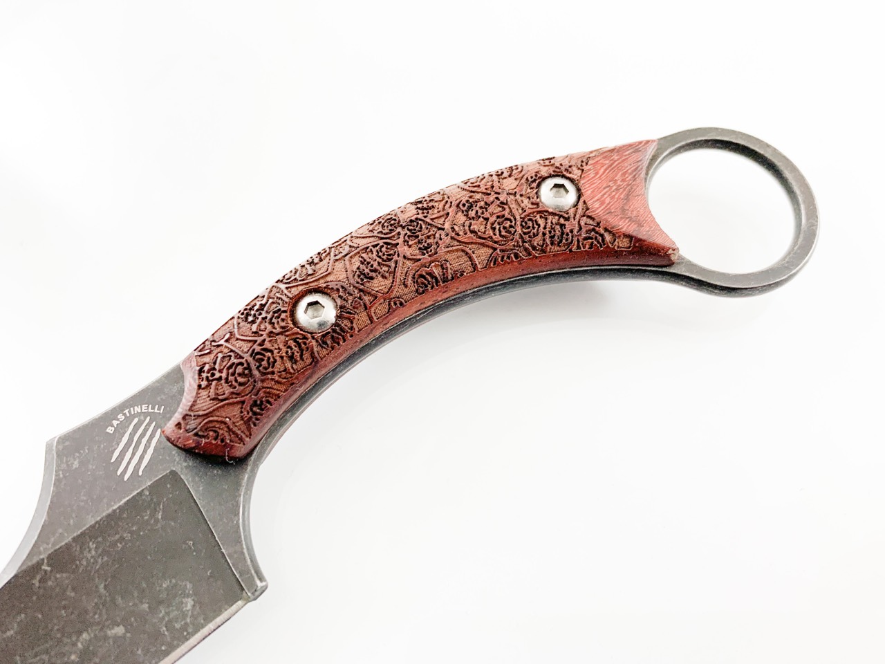 Карамбит нож Bastinelli Black Mako Fixed Karambit