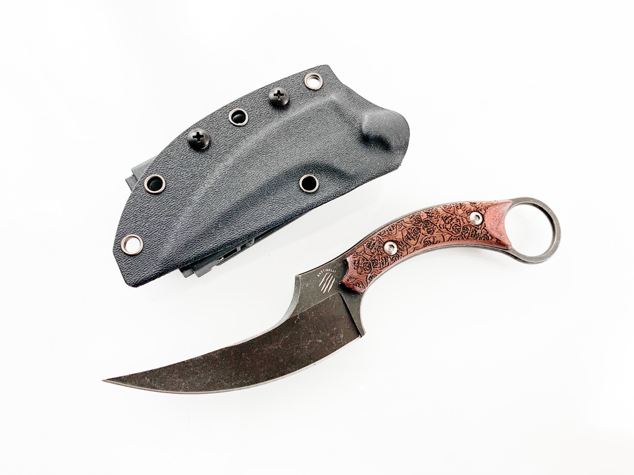 Карамбит нож Bastinelli Black Mako Fixed Karambit