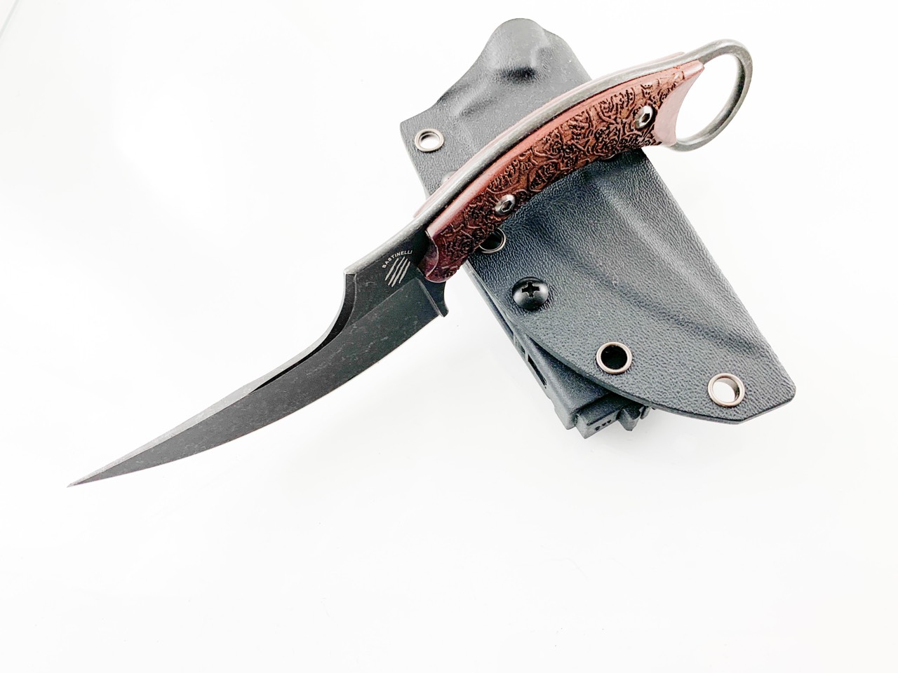 Карамбит нож Bastinelli Black Mako Fixed Karambit