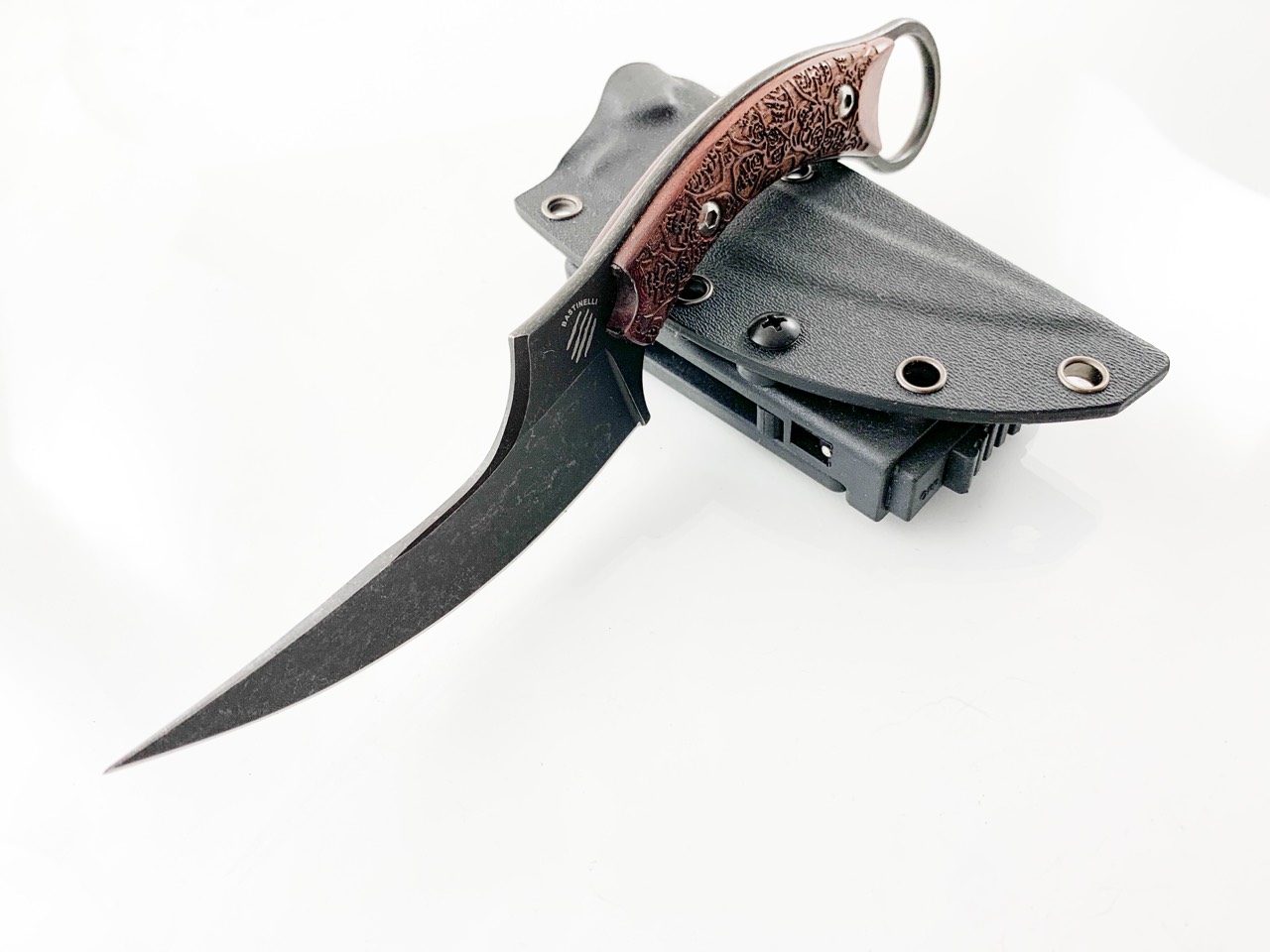 Карамбит нож Bastinelli Black Mako Fixed Karambit