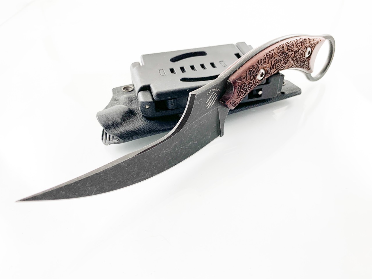Карамбит нож Bastinelli Black Mako Fixed Karambit