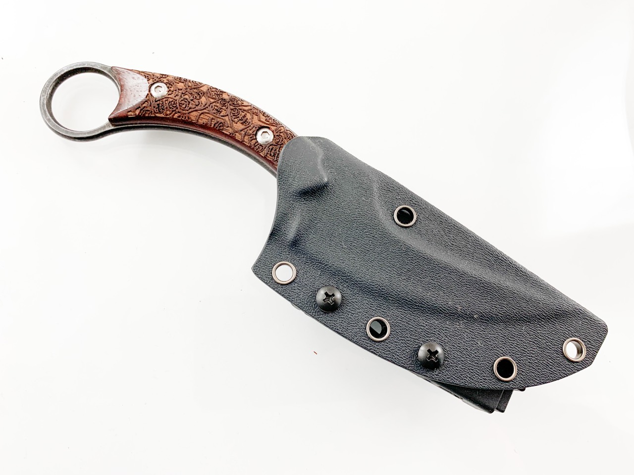Карамбит нож Bastinelli Black Mako Fixed Karambit