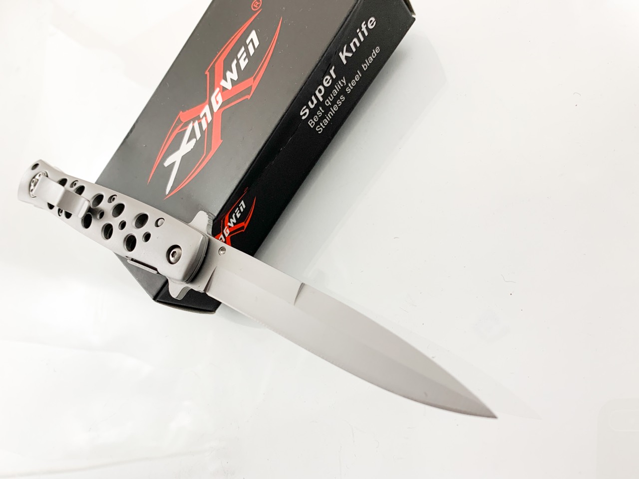 Сгъваем метален нож дизайн стилето X W Super Knife