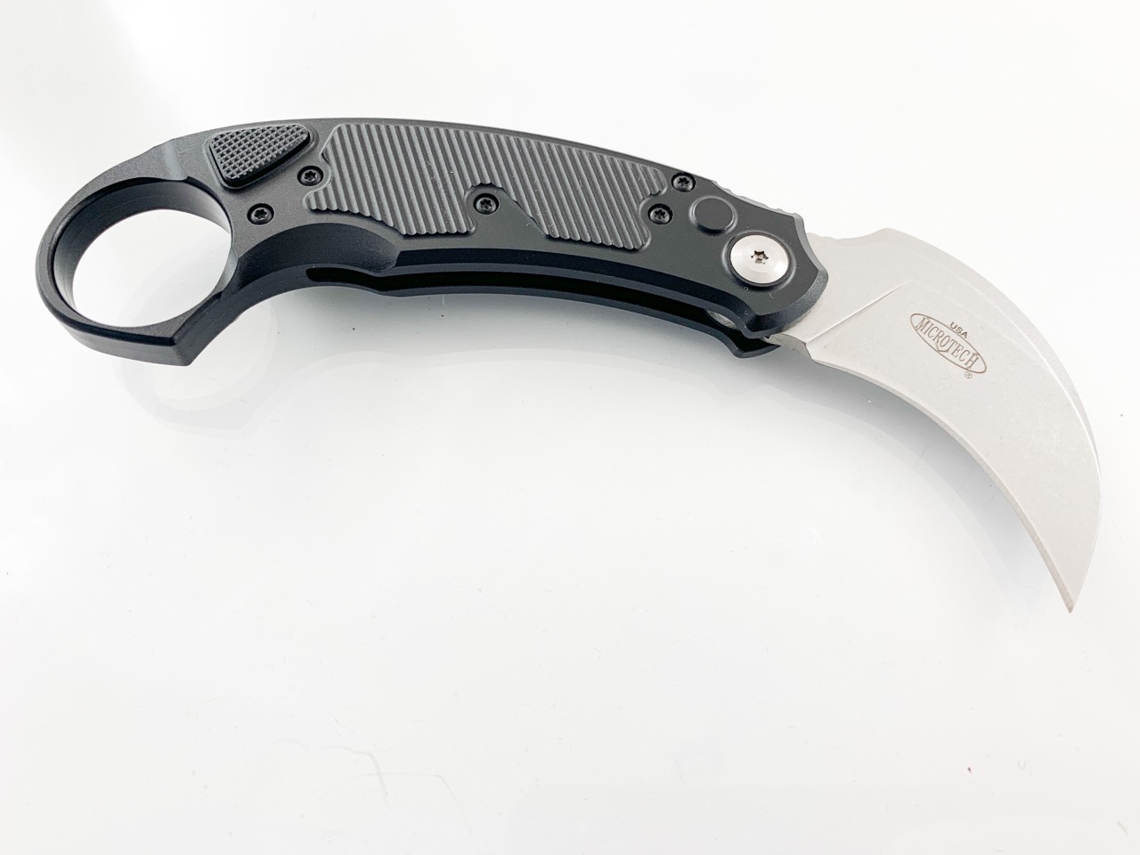 Microtech Bastinelli Iconic Auto Karambit Knife, карамбит нож автоматичен