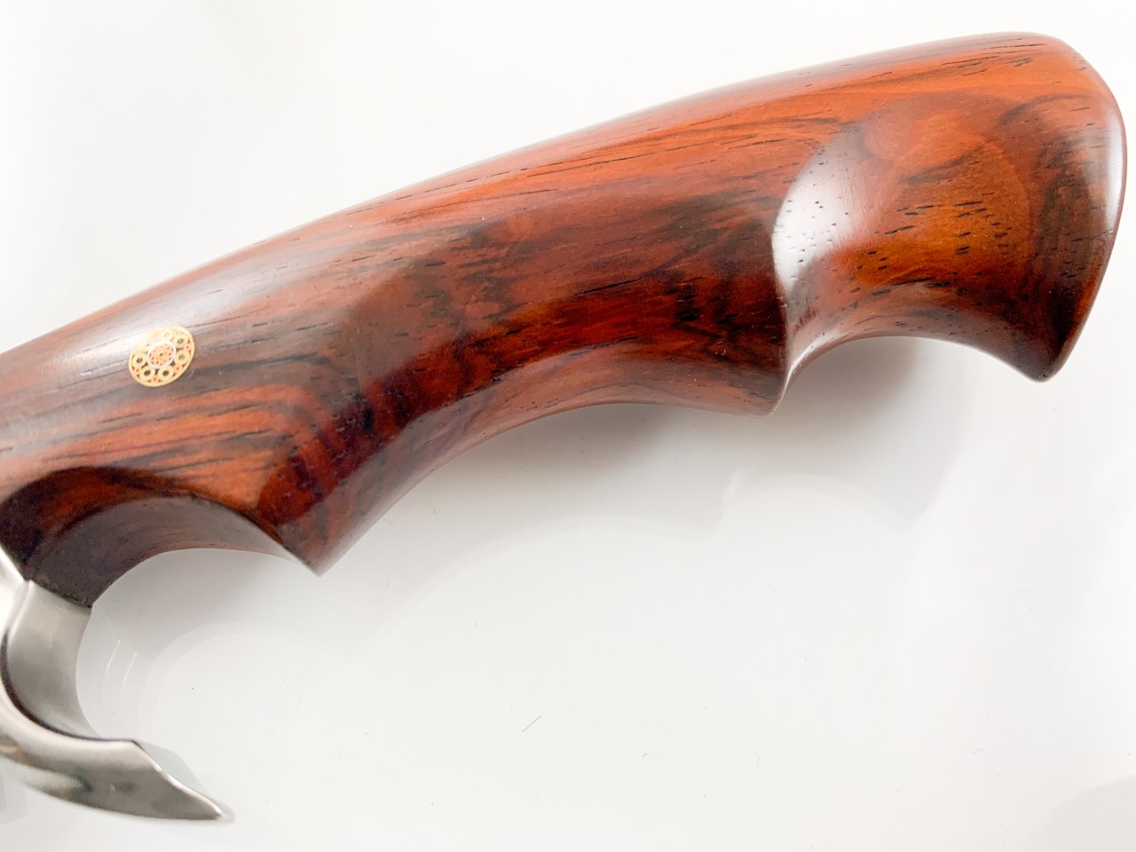 Ловен нож Bowie ръчно направен от дамаска японска стомана