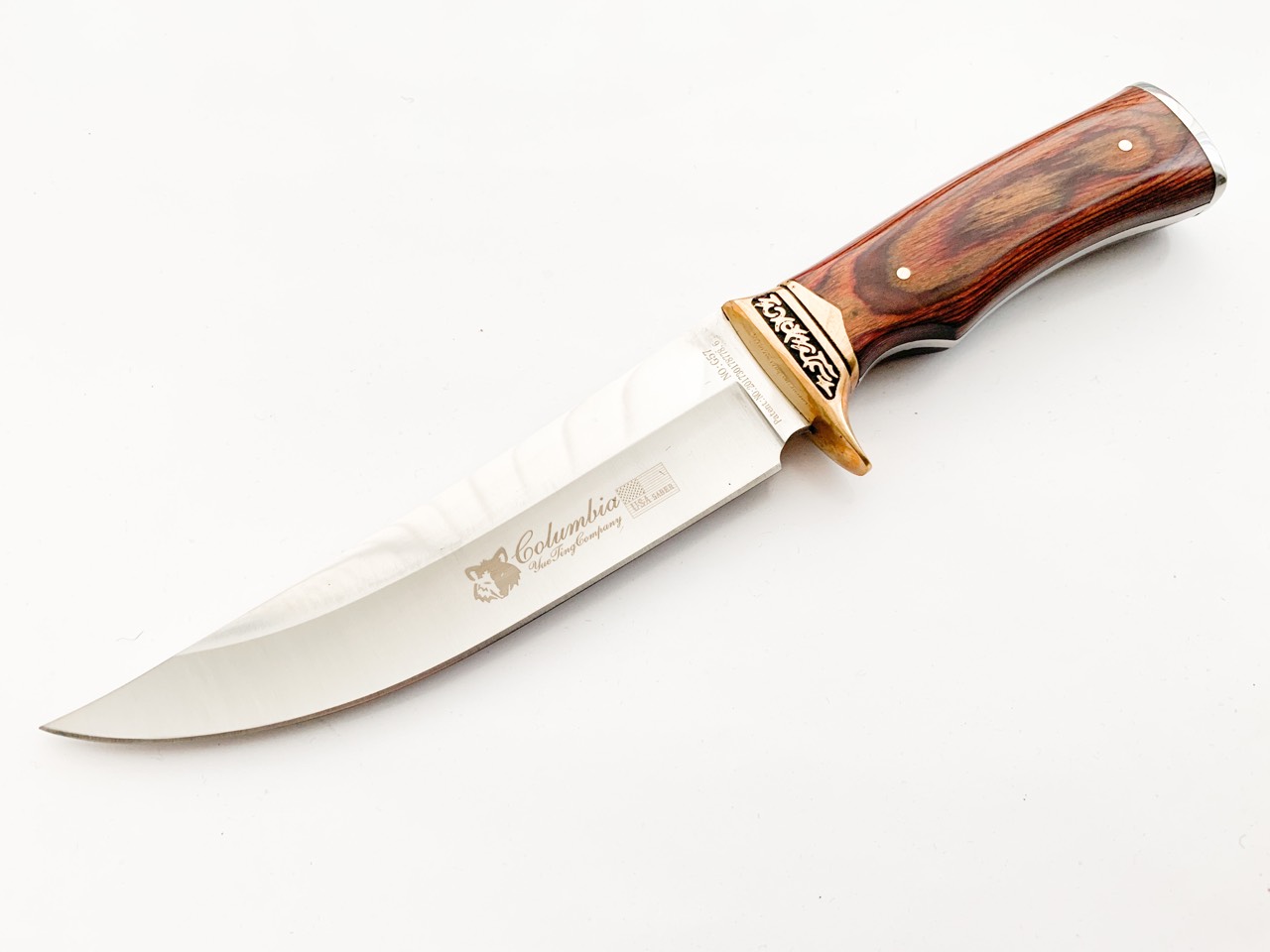 USA Columbia G57 Bowie Hunting knife Ловен нож метален масивен за Америсканския пазар