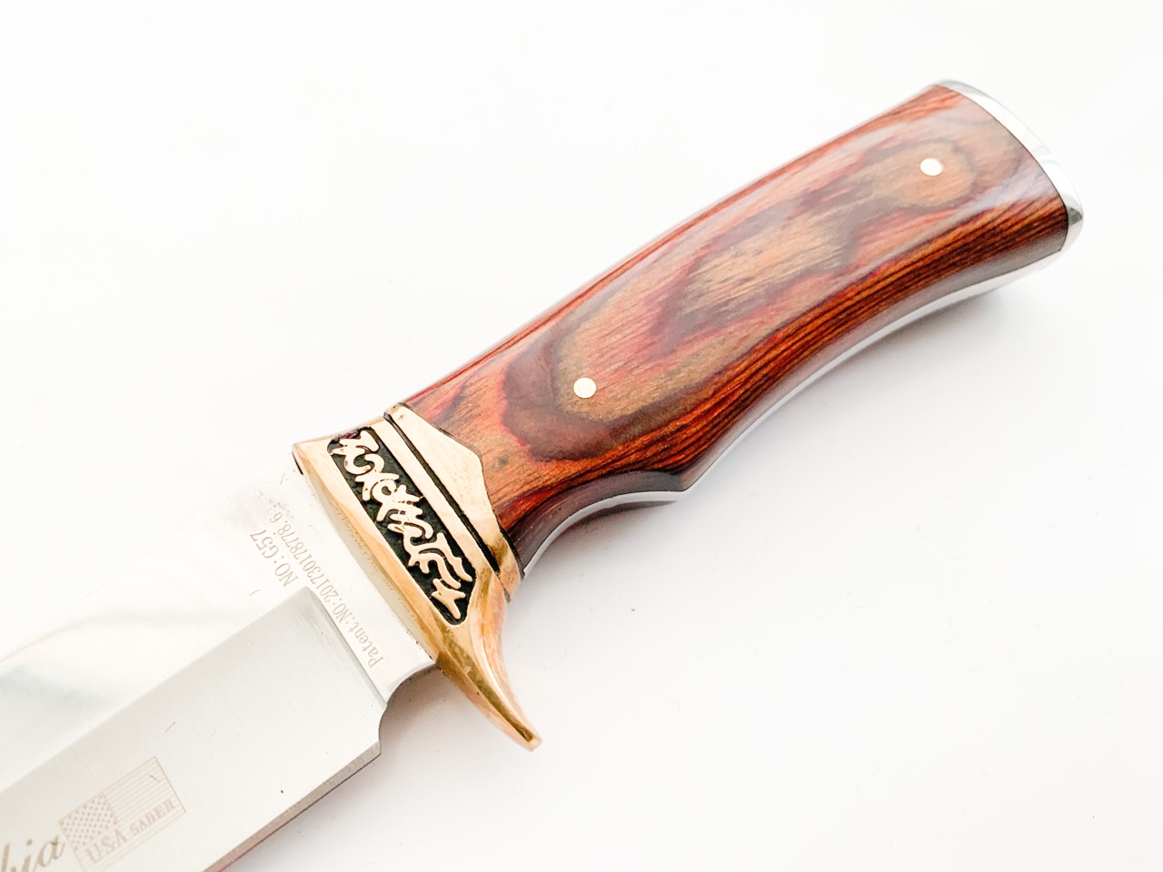 USA Columbia G57 Bowie Hunting knife Ловен нож метален масивен за Америсканския пазар