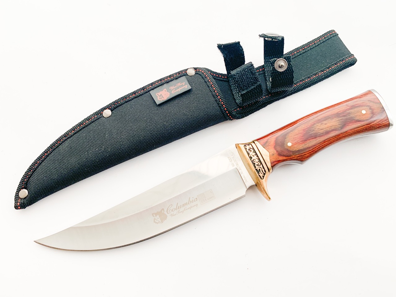 USA Columbia G57 Bowie Hunting knife Ловен нож метален масивен за Америсканския пазар