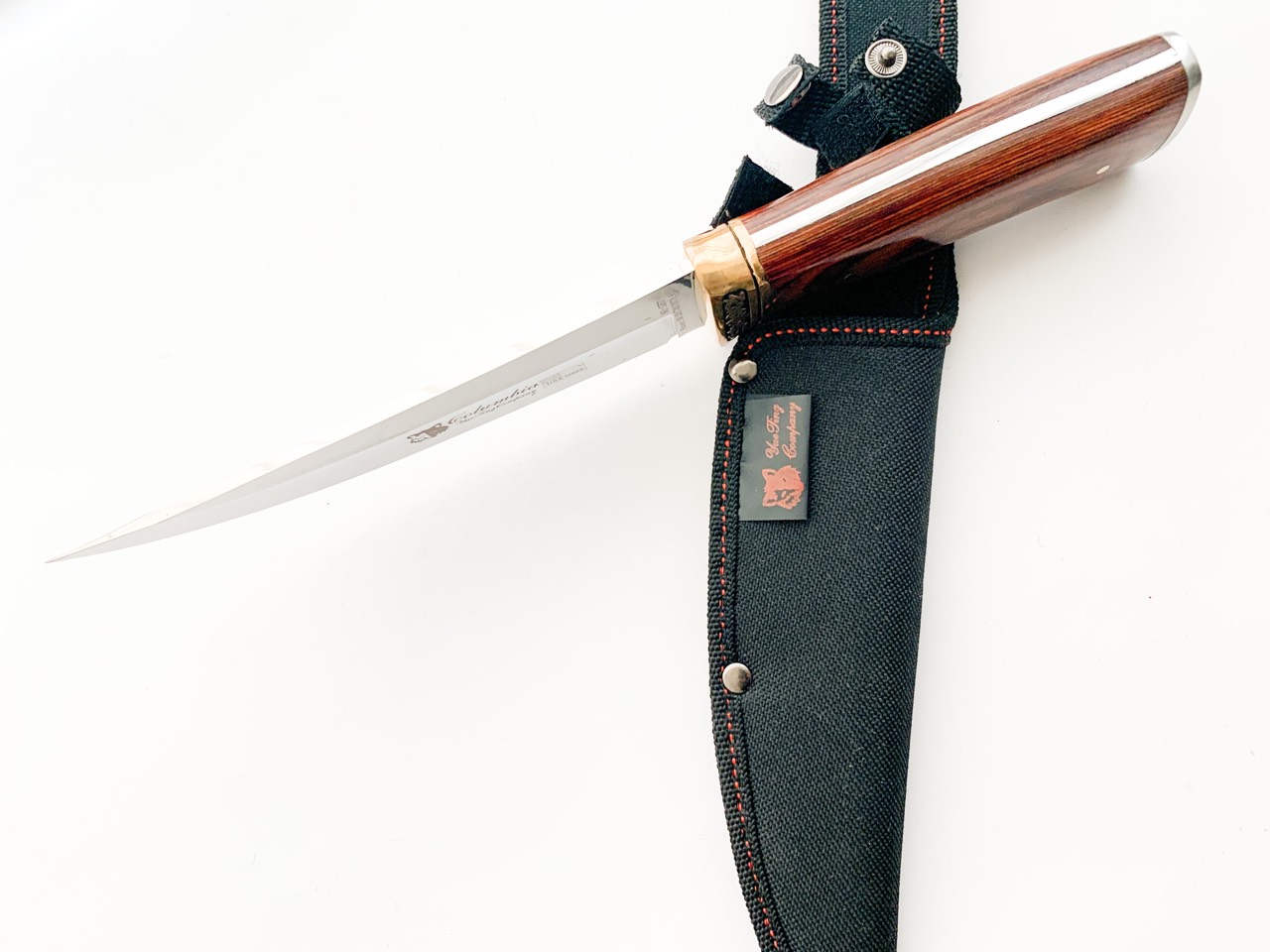 USA Columbia G57 Bowie Hunting knife Ловен нож метален масивен за Америсканския пазар