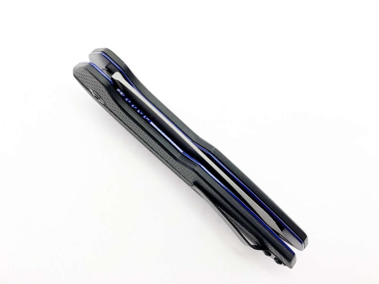 Сгъваем полуавтоматичен нож BENCHMADE сиво титаниево покритие