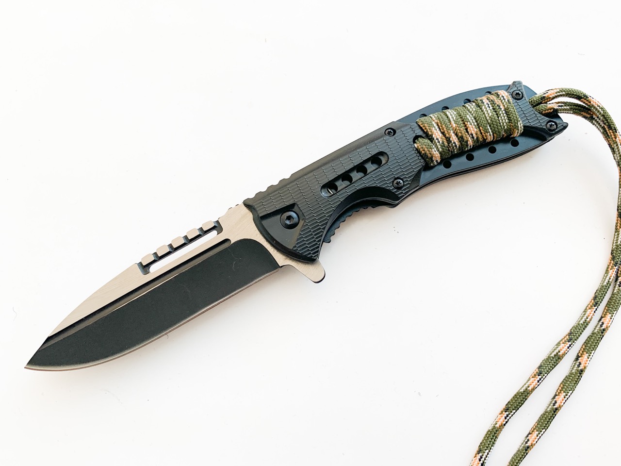 Сгъваем автоматичен нож дизайн подобен на Böker Magnum Camo Companion Сгъваем автоматичен нож дизайн подобен на Böker Magnum Camo Companion